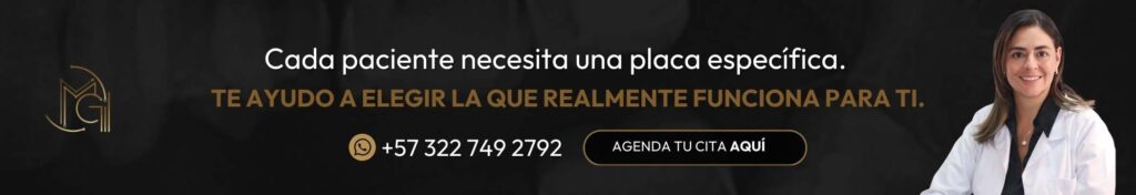 Carolina Gil y placas miorrelajantes en Bogotá