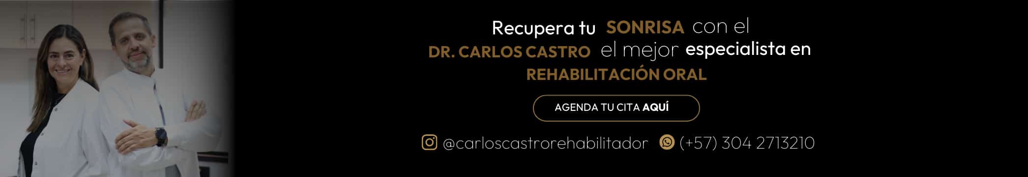 Dr. Carlos Castro - Especialista en Rehabilitación Oral en Bogotá