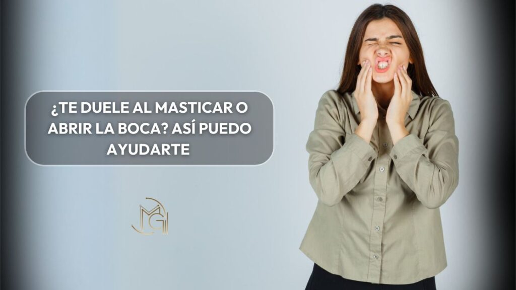 Problemas de la articulación temporomandibular - Tratamiento con la odontóloga en Bogotá Carolina Gil