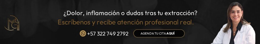 Recomendaciones después de extracción de cordales- Dra. Carolina Gil